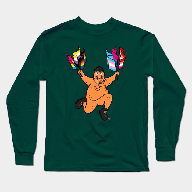 Gritty Pride Long Sleeve T-Shirt by CKline